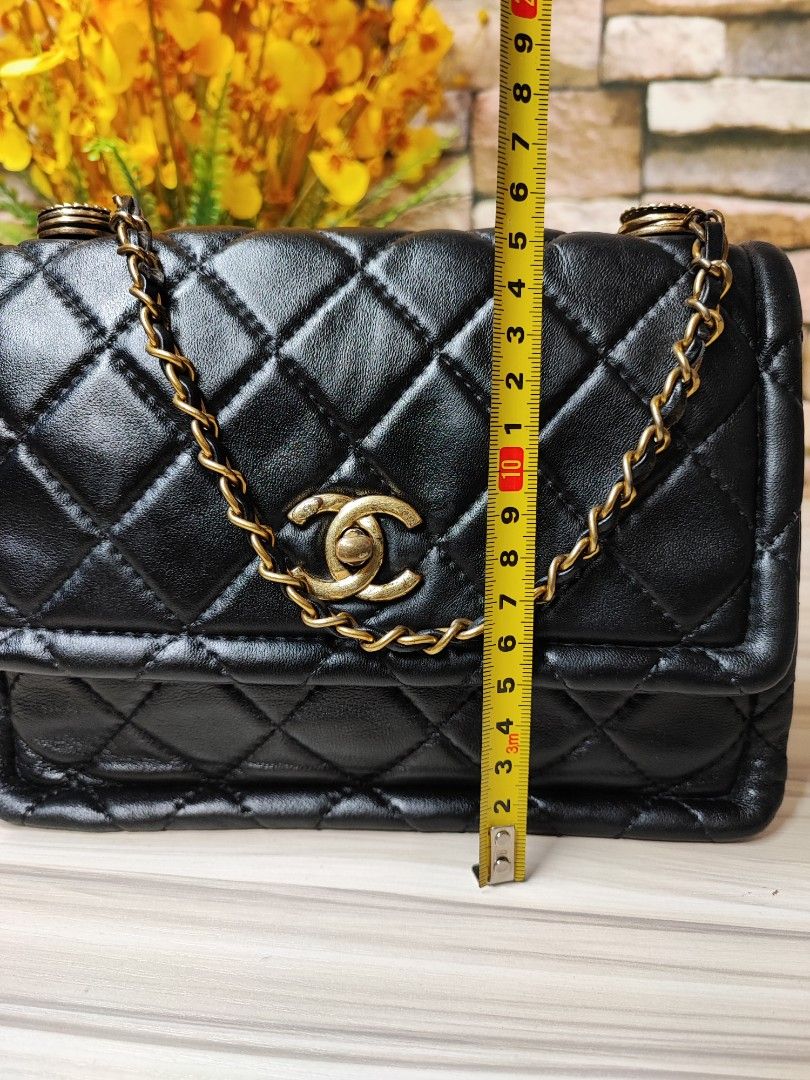 Chanel Small Flap With Top Handle  Kaialux