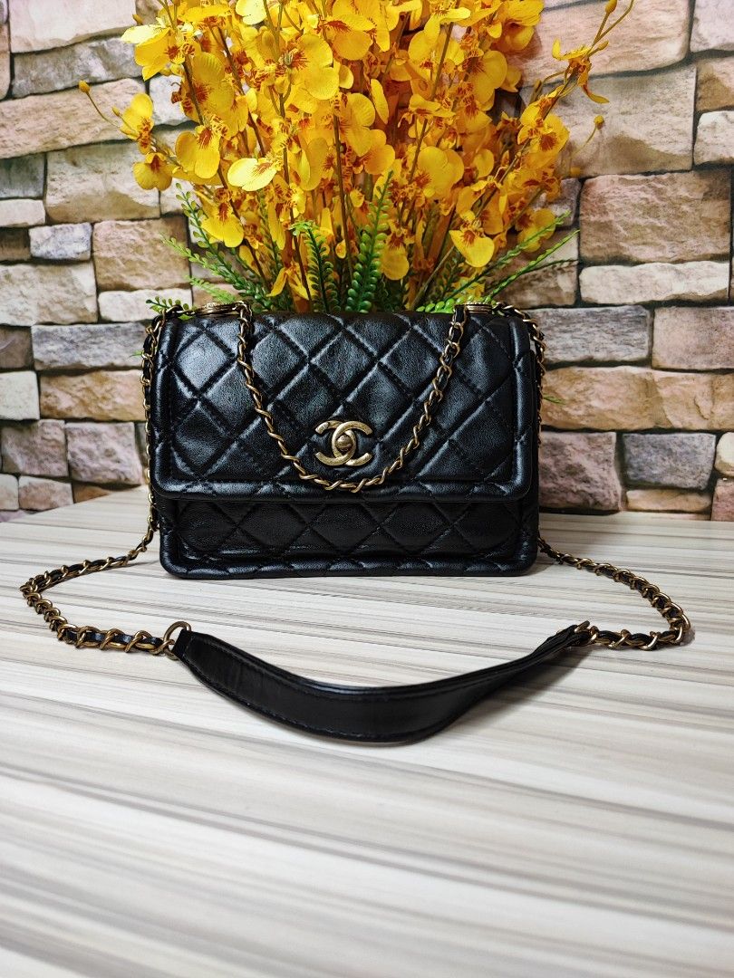 Chanel 2020秋冬新款button top flap  Luxury Bag Sharing 名牌手袋分享 Facebook