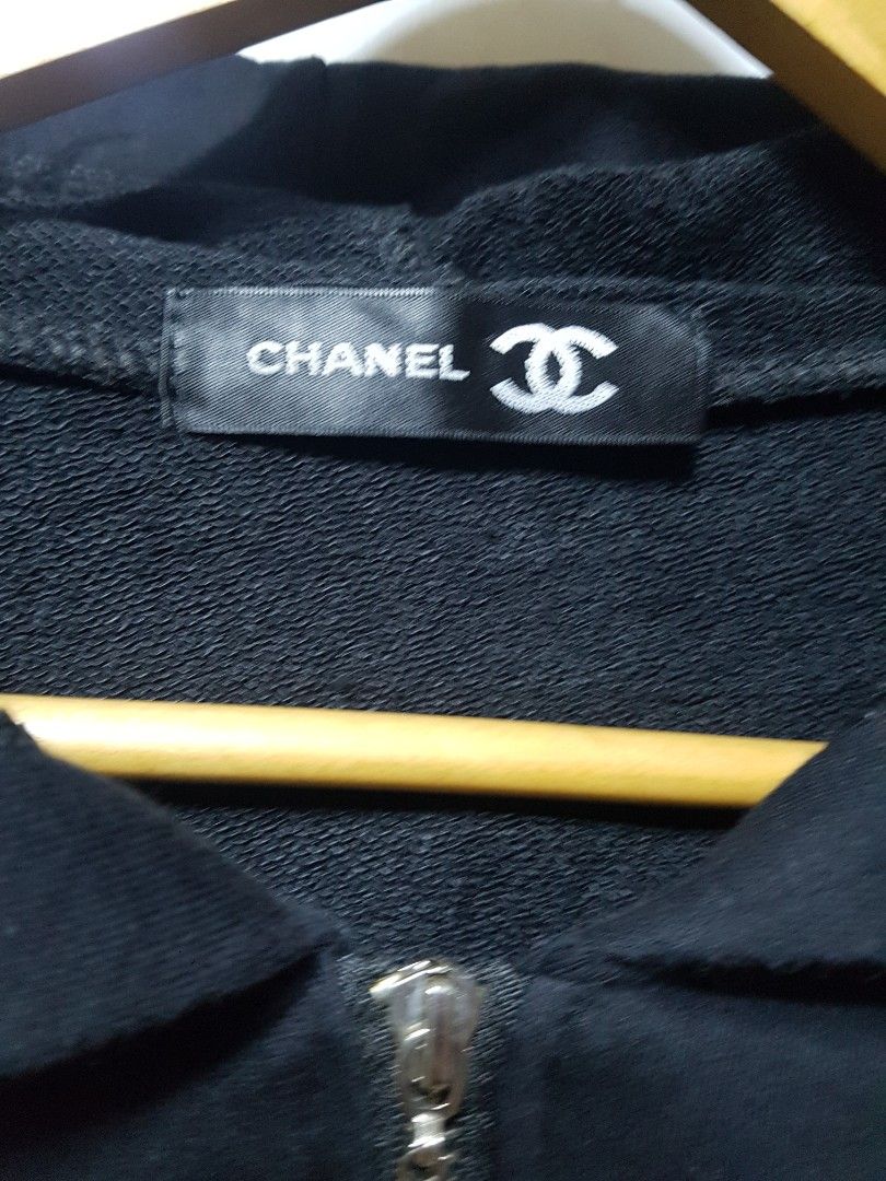 Chanel hoodie, Luxury, Apparel on Carousell