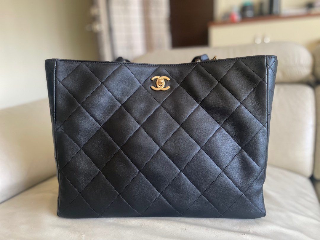 Chanel Shopping Bag, Luxury, Bags & Wallets on Carousell