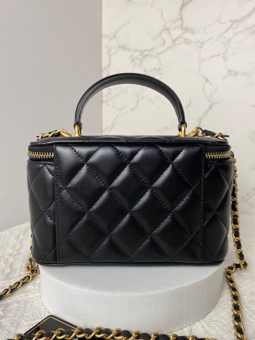 Chanel Top Handle Vanity, Luxury, Bags & Wallets on Carousell