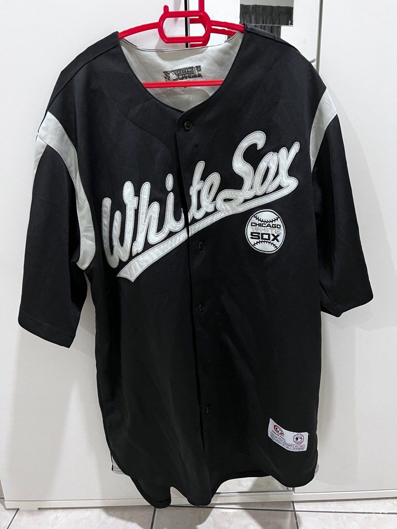 CHICAGO WHITE SOX Genuine Merch True Fan Baseball Jersey Embroidered USA M