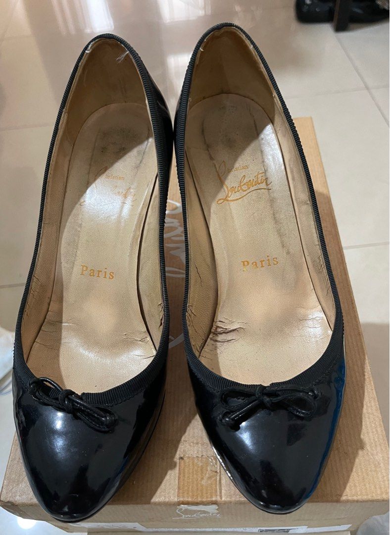 Christian louboutin deals patent heels