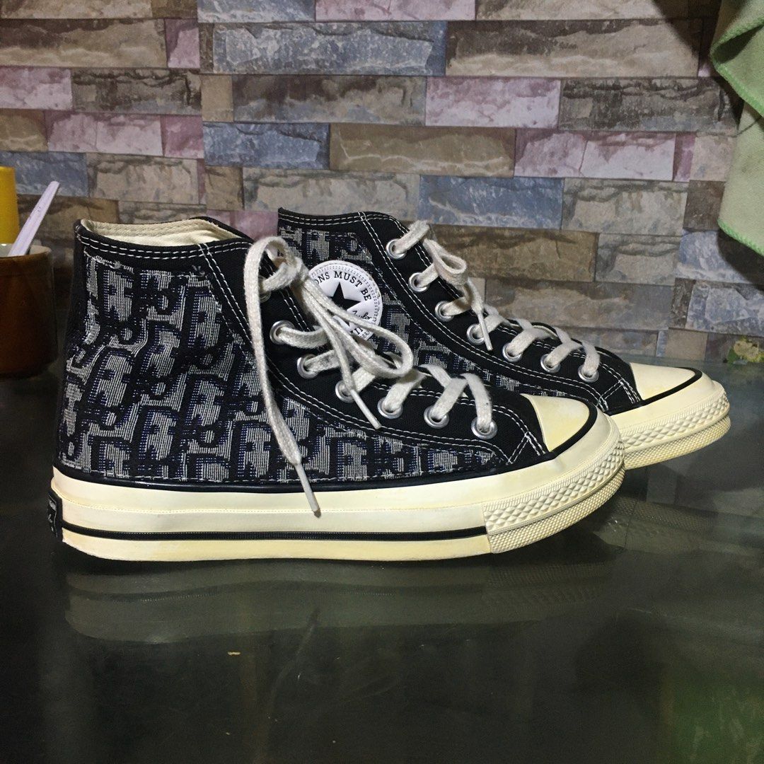 chuck taylor x dior