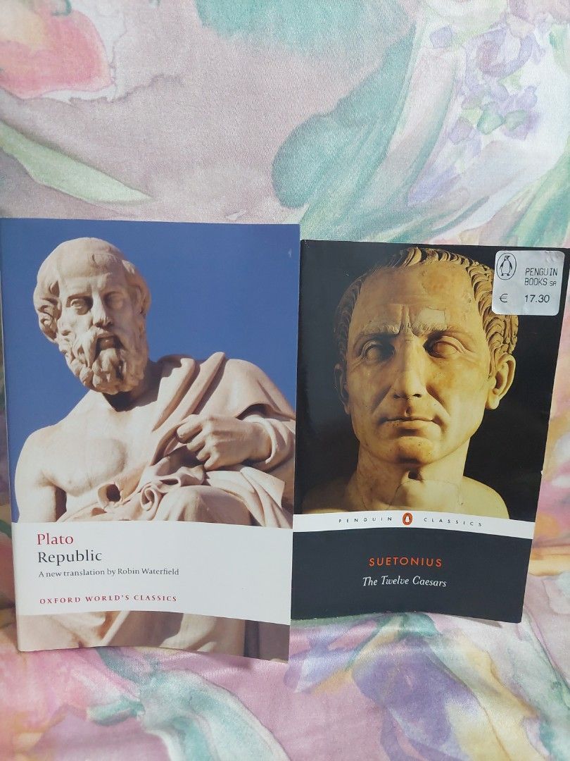 Classics Plato Republic & Suetonius The Twelve Caesars, Hobbies
