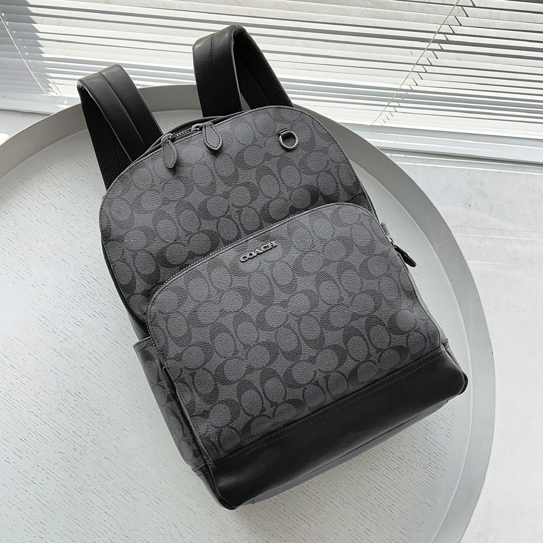 Coach 2025 fabric backpack