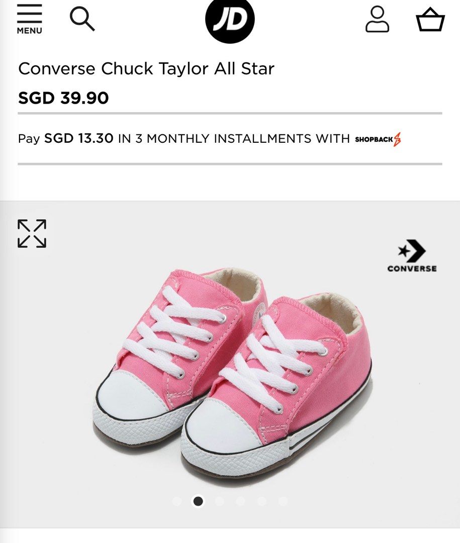 Jd infant converse clearance