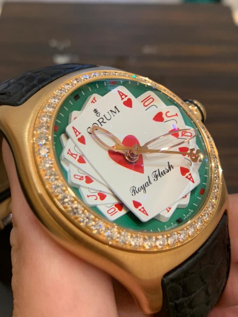 Corum outlet royal flush