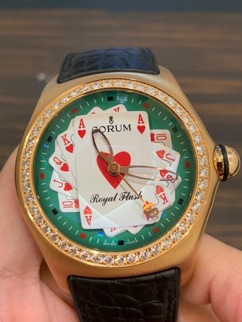 Corum bubble royal flush best sale