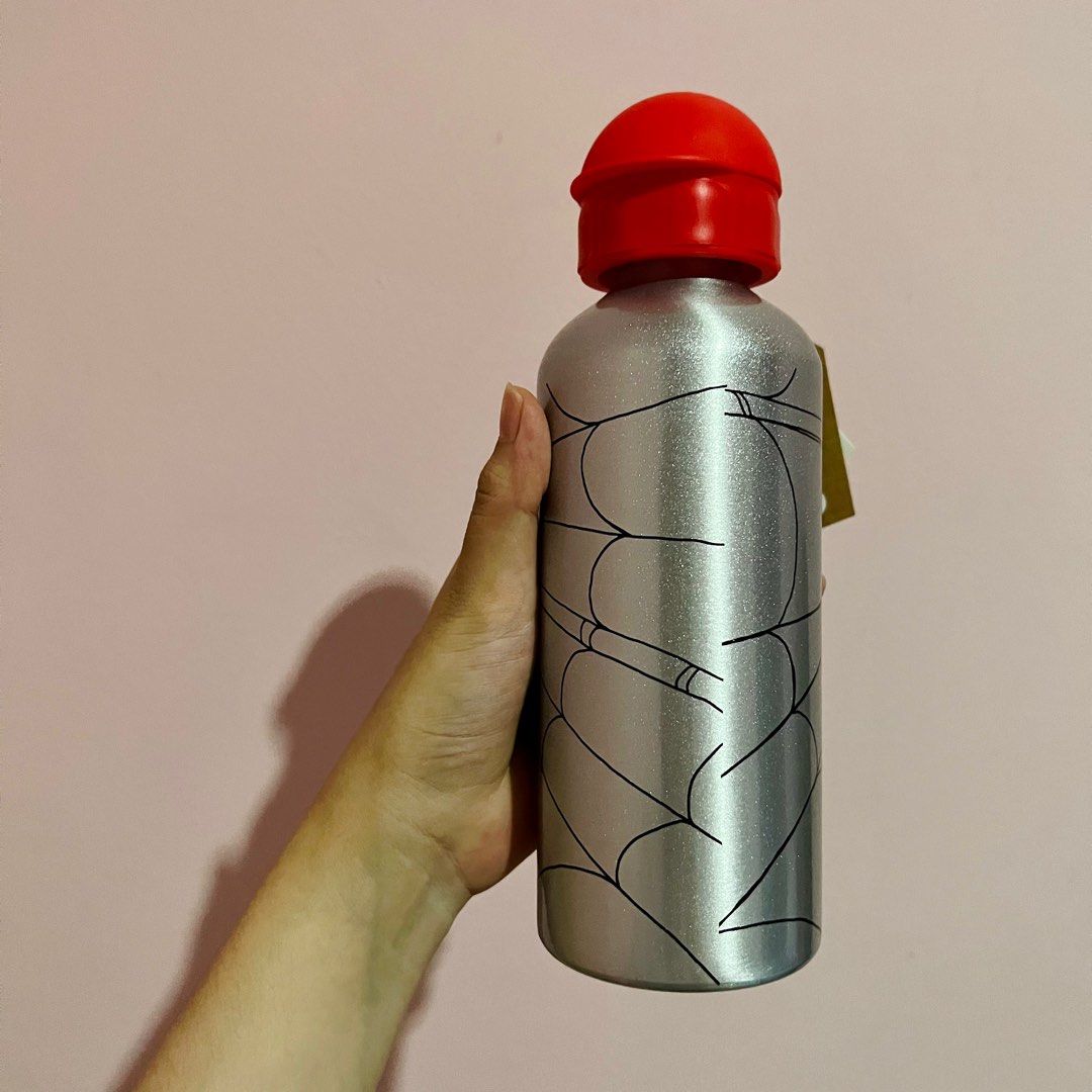 Cotton on spiderman metal drink bottle｜TikTok Search