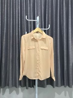 Cream blouse