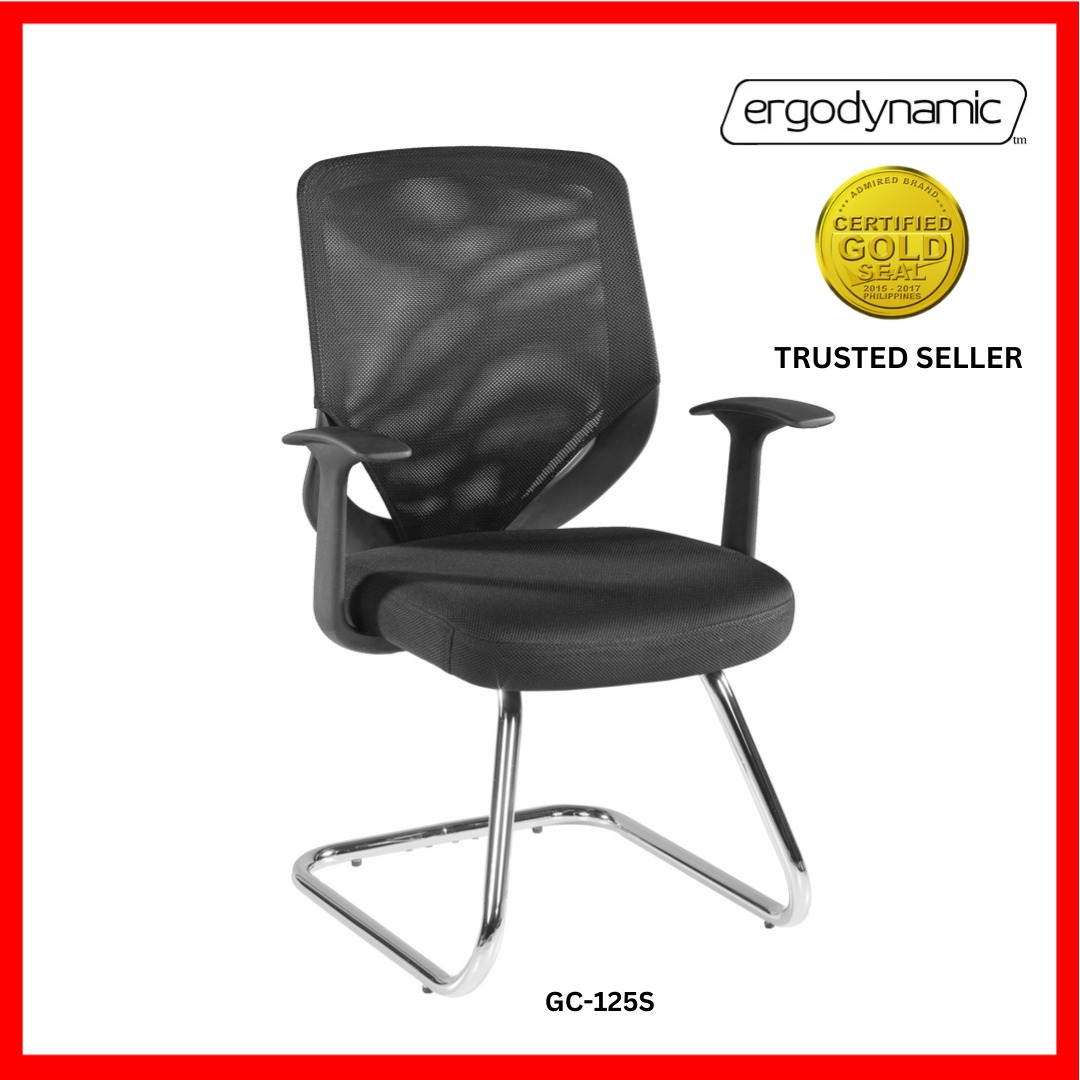 CULErgodynamic GC125S Mid Back Mesh Chair, Executive Chair, Staff