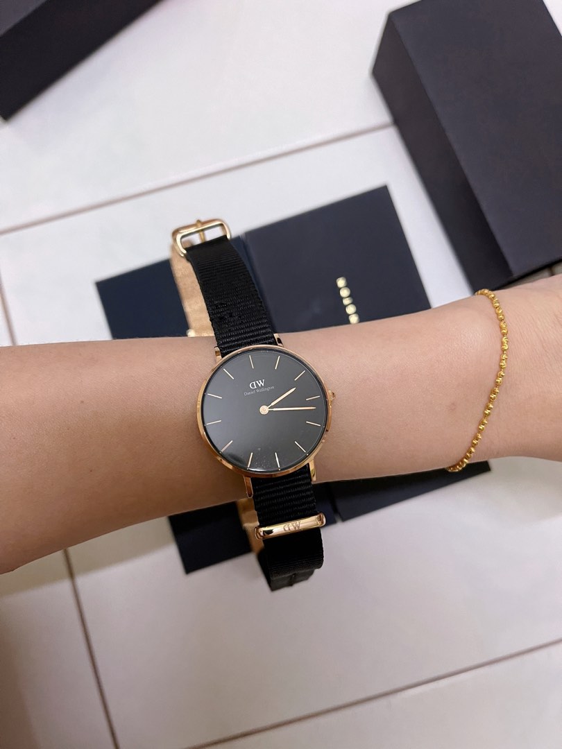 Daniel Wellington PETITE CORNWALL Women s Fashion Watches Accessories Watches on Carousell
