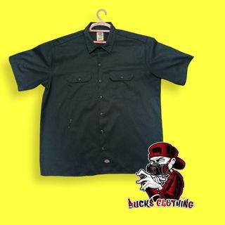 Dickies Workshirt - Black Size XL (Pit25or26)