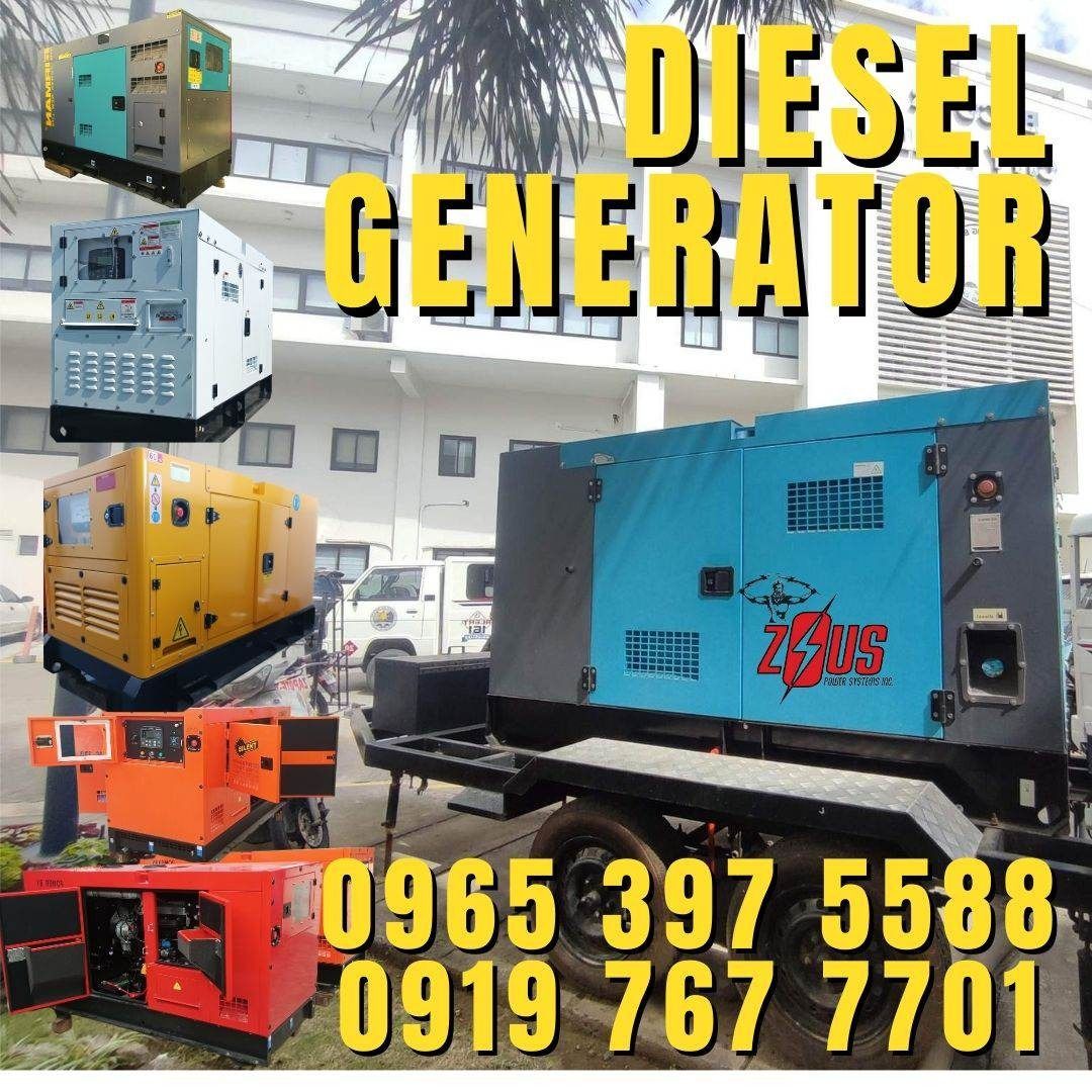 DIESEL GENERATOR SET 15kVA 35kVA 45kVA 50kVA 60kVA 75kVA 100kVA 125kVA