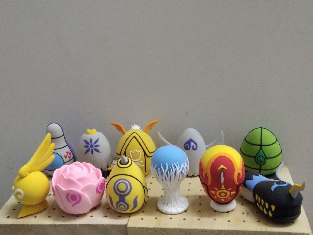 Digimon Digi egg set Hobbies Toys Toys Games on Carousell