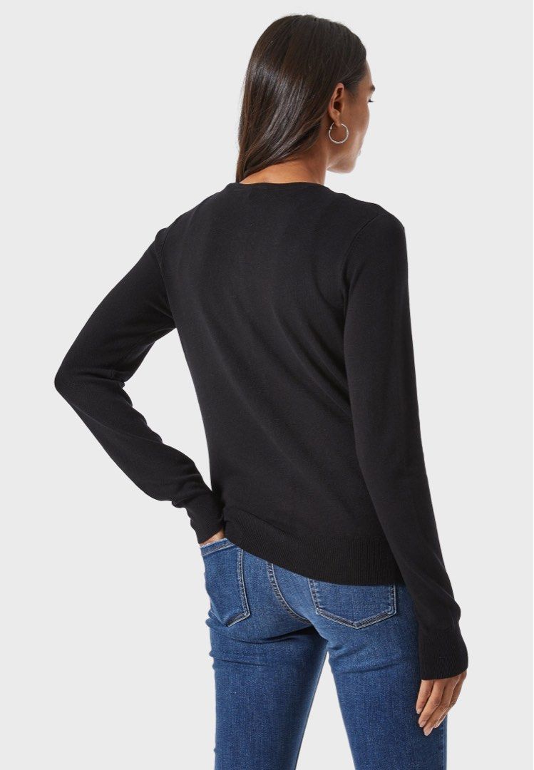 Black cardigan dorothy perkins top