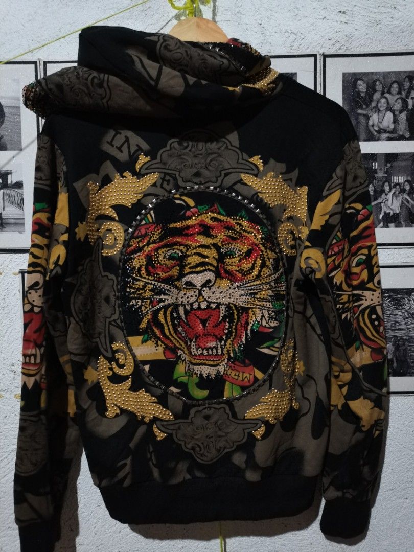 Ed hardy deals tiger hoodie