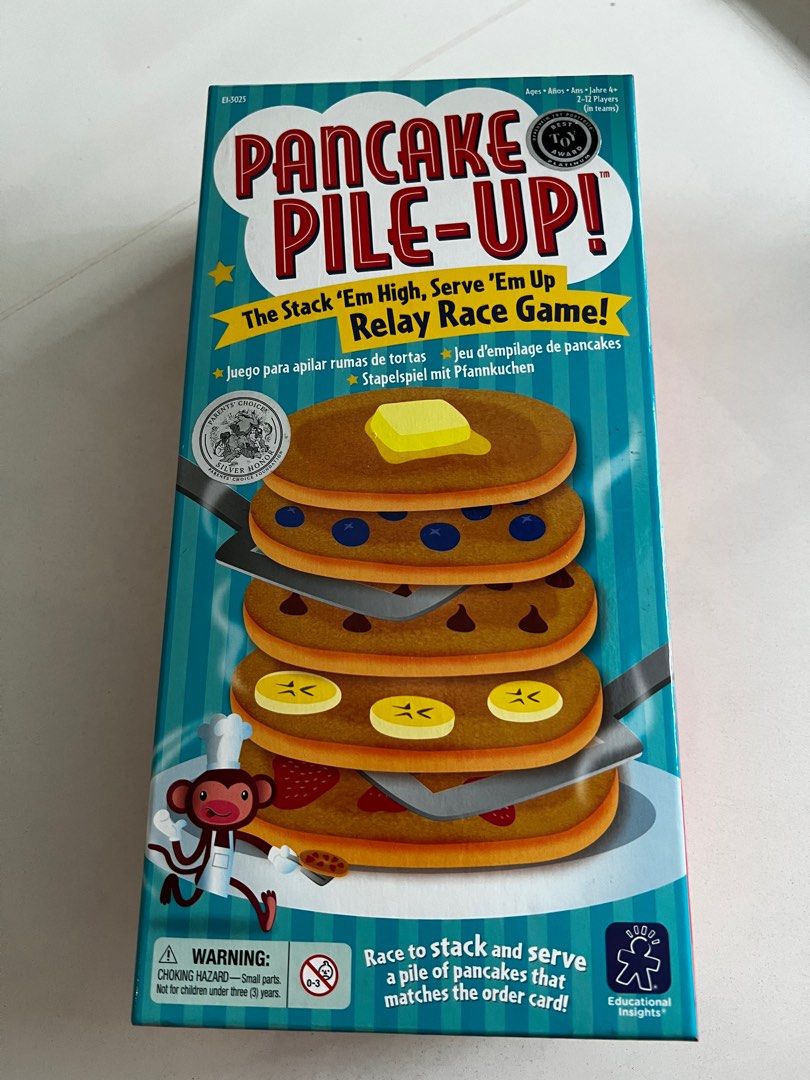 Education Insights Pancake pile up game, Hobbies & Toys, Toys & Games