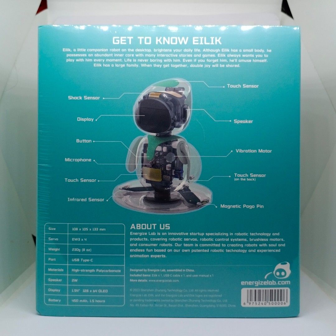 Eilik - a Little Companion Bot with Endless Fun Smart Robot Toy