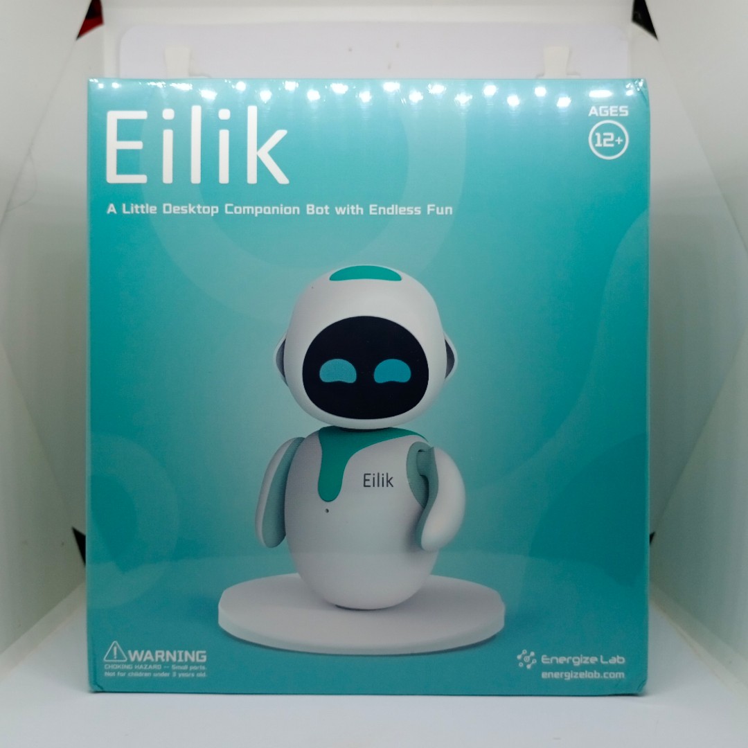 Eilik Smart Robot A Little Companion Bot with Endless Fun (BLUE)[NEW &  ORIGINAL], Hobbies & Toys, Toys & Games on Carousell