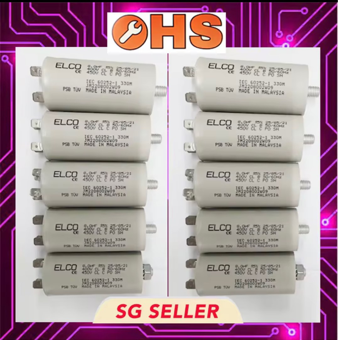 Elco Dryer Capacitor, TV & Home Appliances, Washing Machines and Dryers