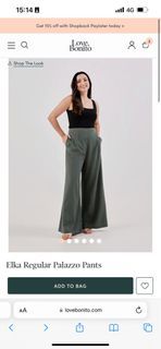 Elka Regular Palazzo Pants