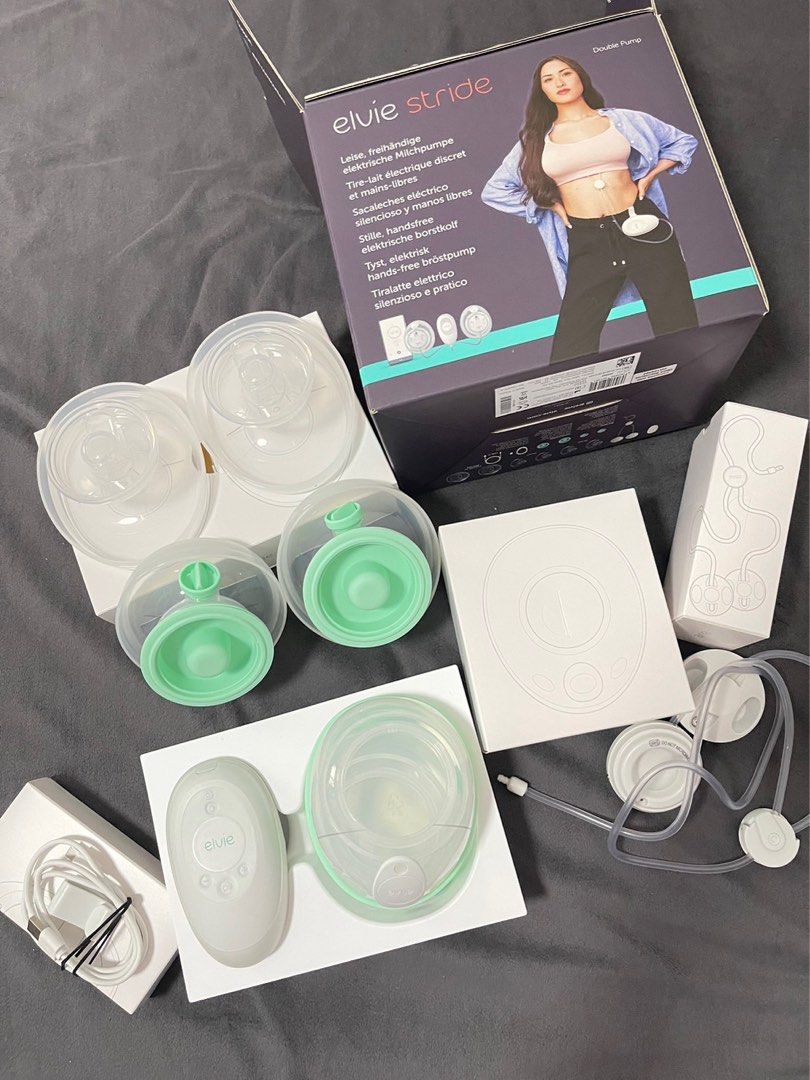 Elvie Stride Double Hospital Grade Breast Pump, Babies & Kids