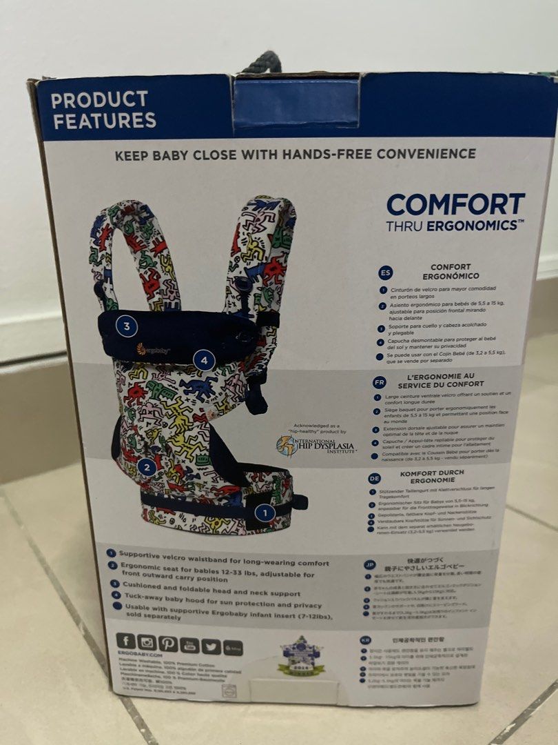 ergobaby keith haring