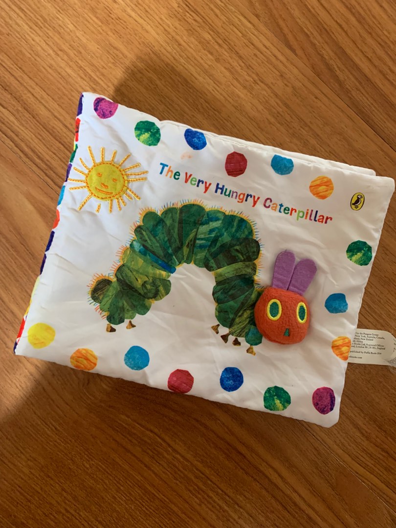 Eric Carle The Very hungry caterpillar clothbook, Babies & Kids, Infant ...