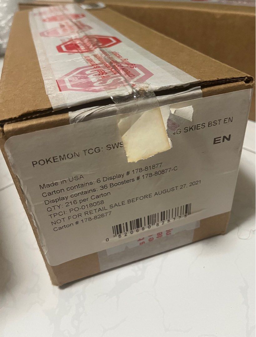 Evolving Skies Booster Box, Hobbies & Toys, Toys & Games on Carousell