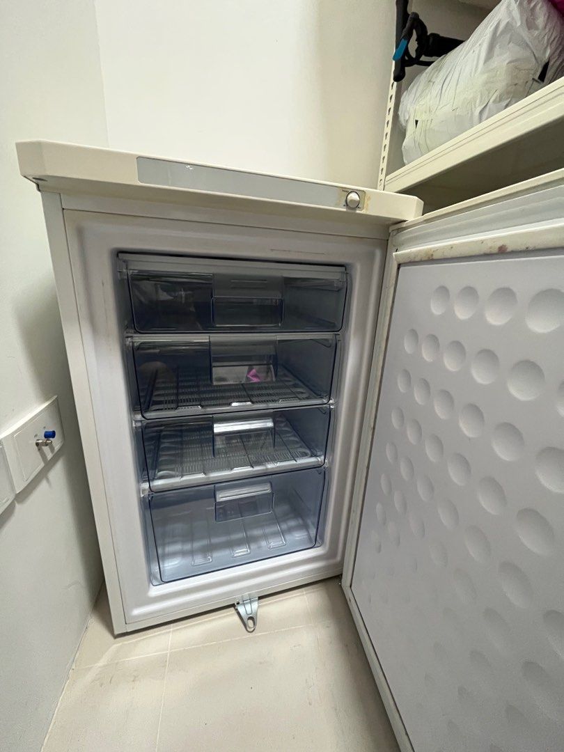 Farfalla 120L upright freezer, TV & Home Appliances, Kitchen Appliances