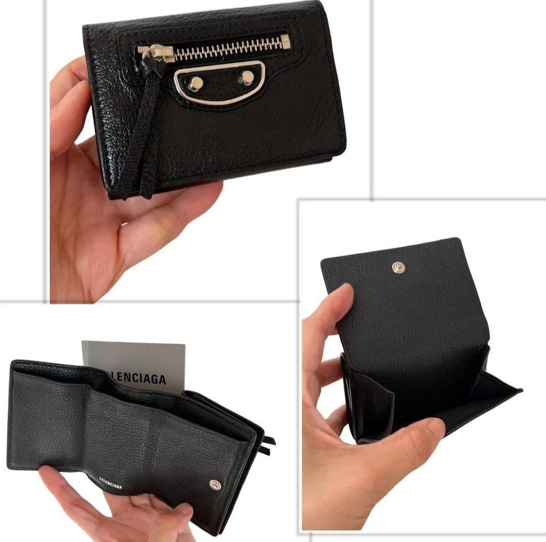 Balenciaga compact wallet top