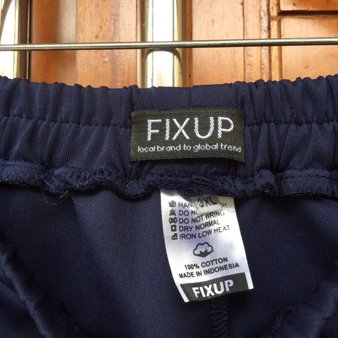 Fixup celana panjang scuba jumbo, Fesyen Wanita, Pakaian ...