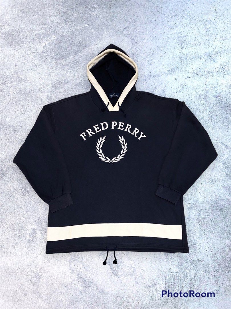 vintage fred perry biglogo hoodie authentic preloved second original (not  issey miyake kapital yohji yamamoto rick owens helmut lang raf simons dior  prada balenciaga hermes), Fesyen Pria, Pakaian , Baju Luaran di