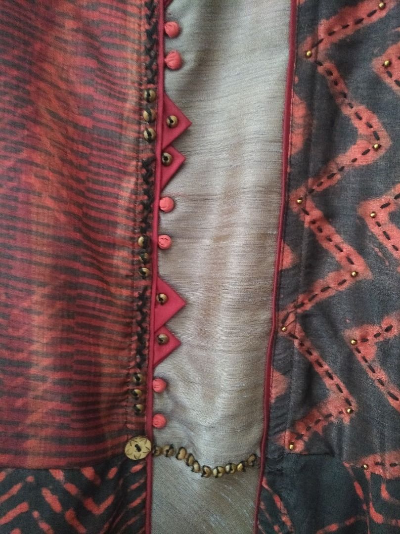 Double-Faced Silk Cotton Dress
