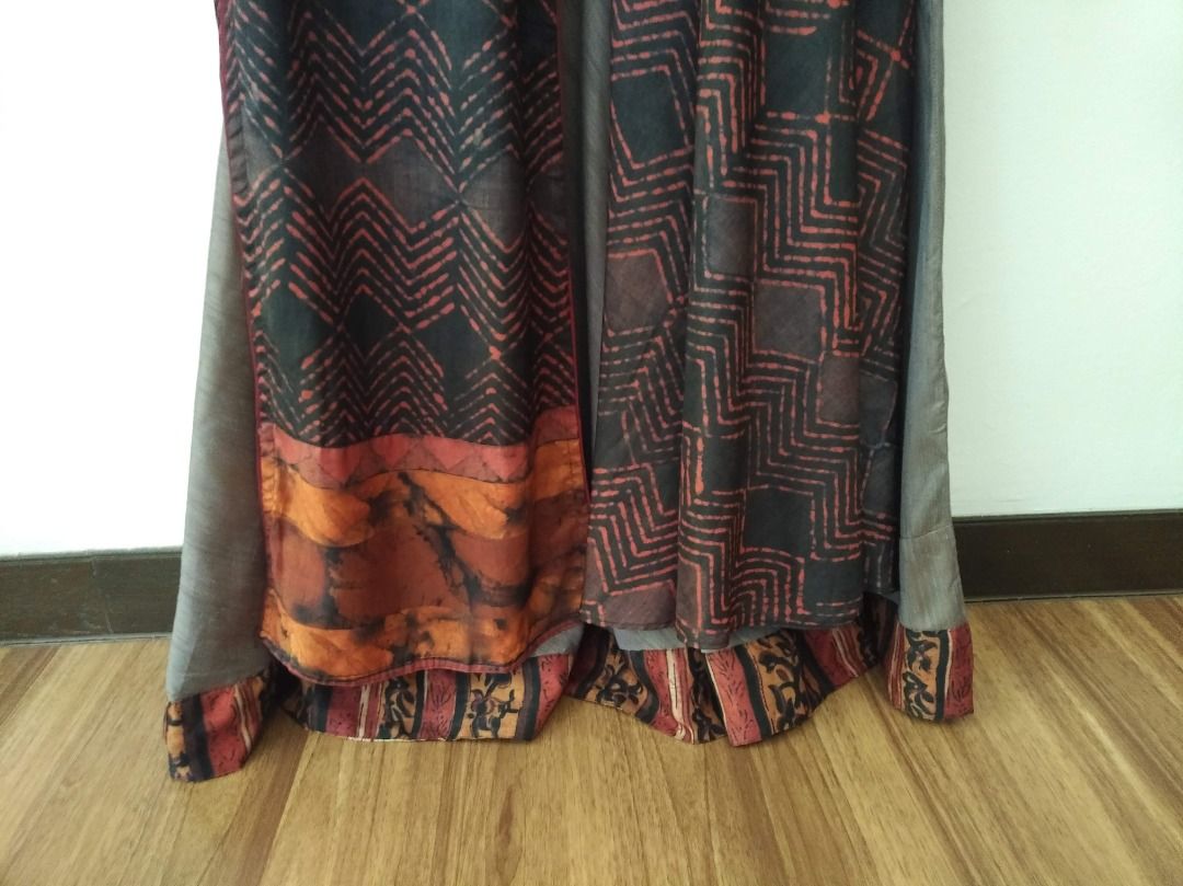 Silk Layered Dress