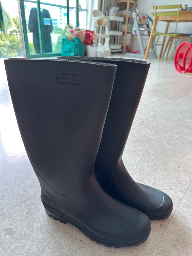 G100 Waterproof Tall Wellies Khaki size EU37 38 UK4 5 Women s