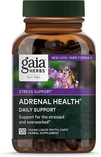 Gaia Herbs, Adrenal Health, Daily Support , 120 Vegan Liquid Phyto-Caps
