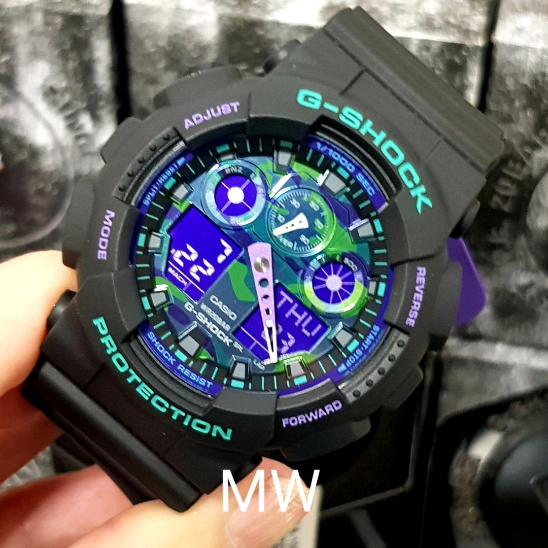 G shock ga 100 neon hotsell