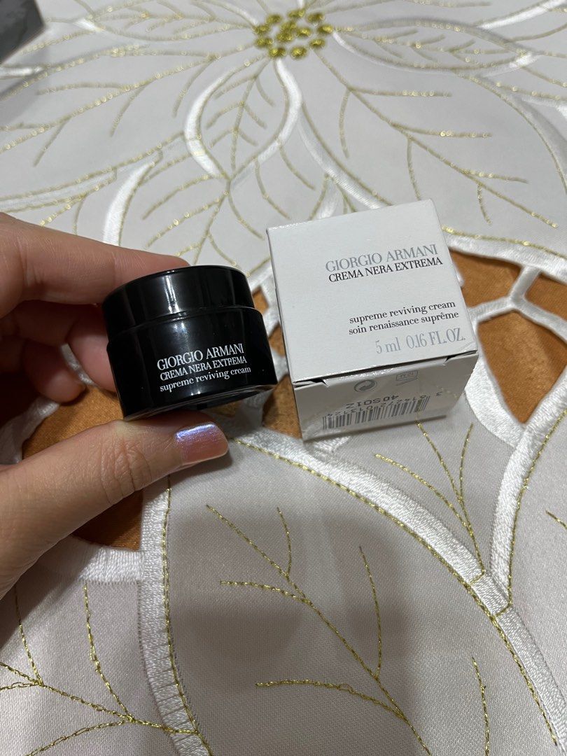 Giorgio Armani Crema Nera Extrema 5ml Beauty Personal Care