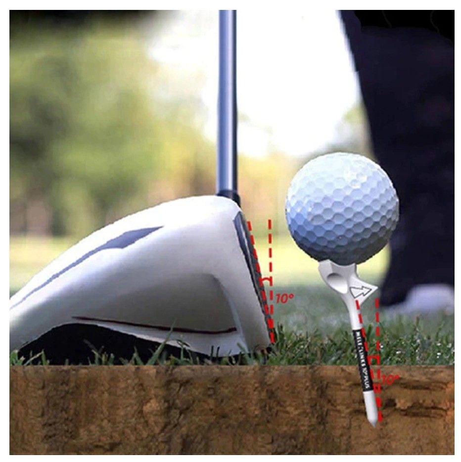 Golf Tees 10 Degree Diagonal Rhombic 5 Pieces, Sports Equipment