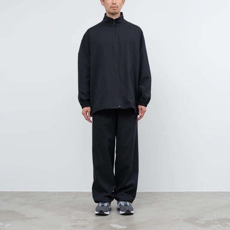 Graphpaper 23ss Stretch Double Satin Track Blouson 黑色 1號