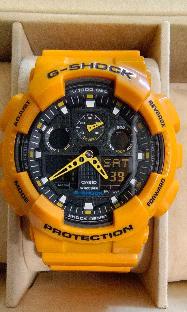 G shock discount bumblebee original