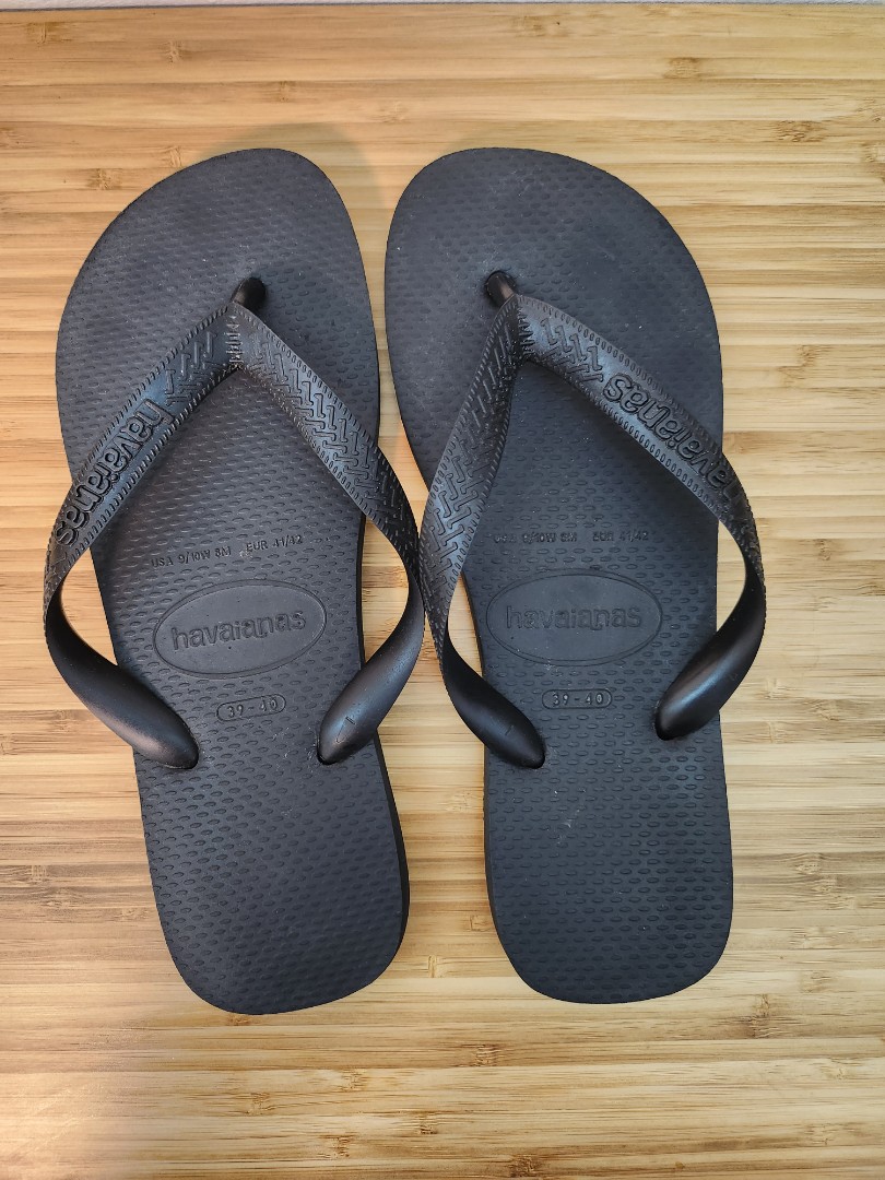 Havaianas 39-40, Men's Fashion, Footwear, Flipflops and Slides on Carousell