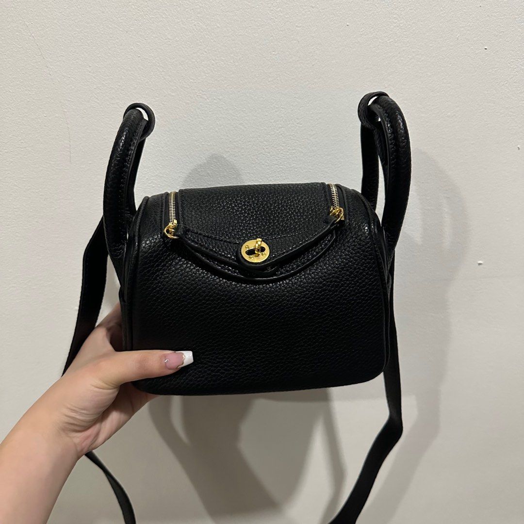 Hermes Mini Lindy Black On Carousell hermes-mini-lindy-black-on-carousell