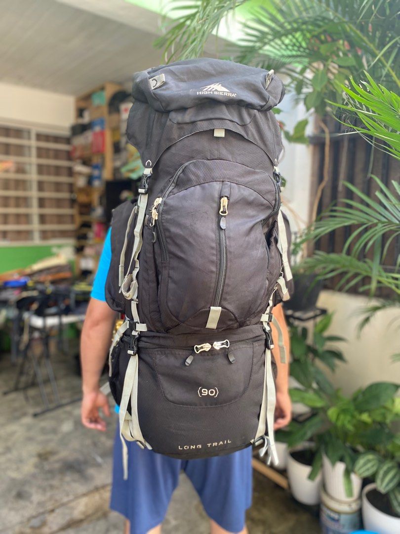 High sierra 90l backpack top