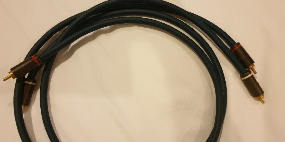 Audiophile Hitachi qax-112 lc-ofc rca cables in 1.0m 2.0m