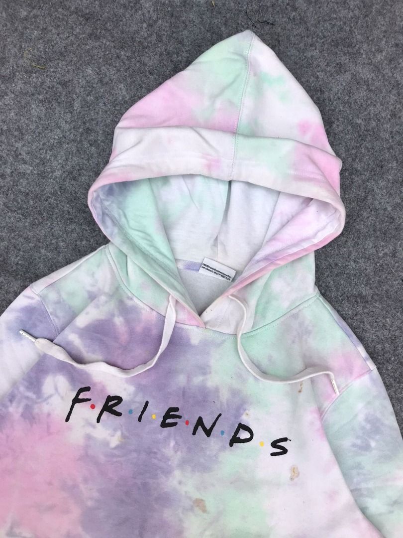 HOODIE FRIENDS OFFICIAL MOVIE TIE DYE SECOND, Fesyen Wanita