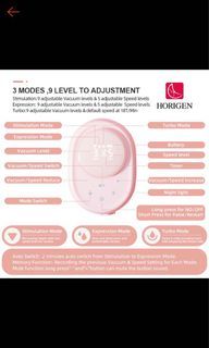 Horigen Wondermore breastpump